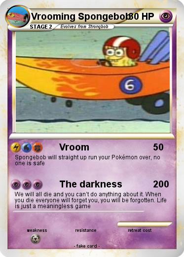 Pokemon Vrooming Spongebob