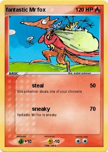 Pokemon fantastic Mr fox