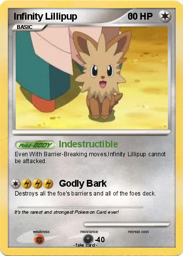 Pokemon Infinity Lillipup                    00