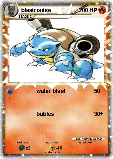 Pokemon blastrouise