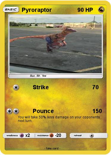 Pokemon Pyroraptor