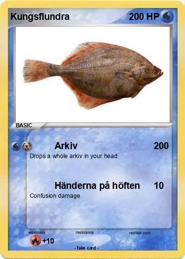 Pokemon Kungsflundra