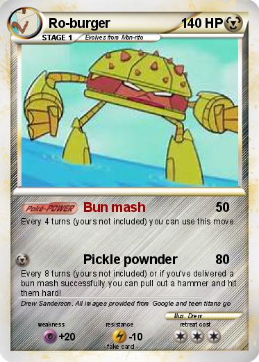 Pokemon Ro-burger