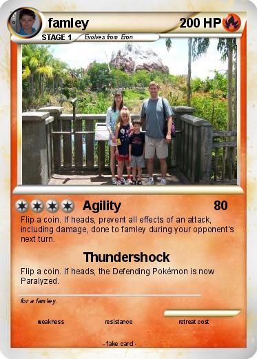 Pokemon famley