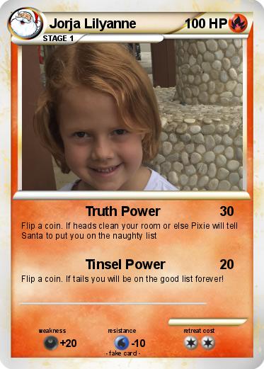 Pokemon Jorja Lilyanne