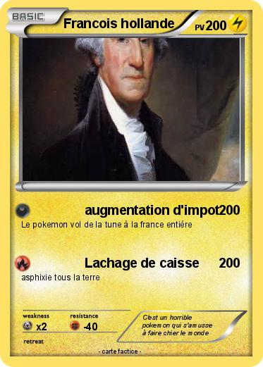 Pokemon Francois hollande