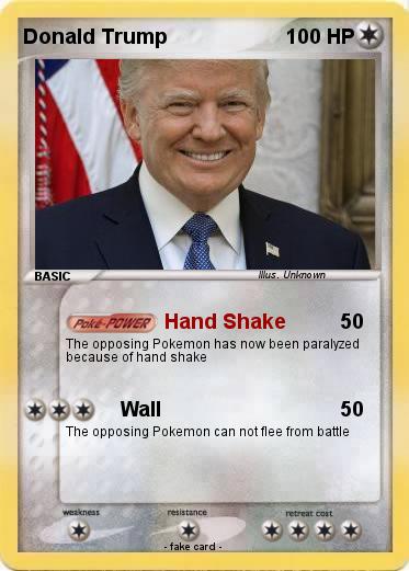Pokemon Donald Trump