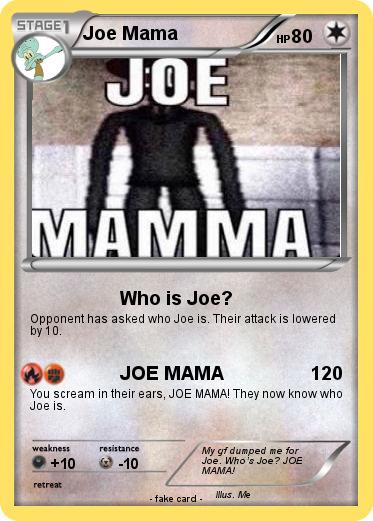 Pokemon Joe Mama