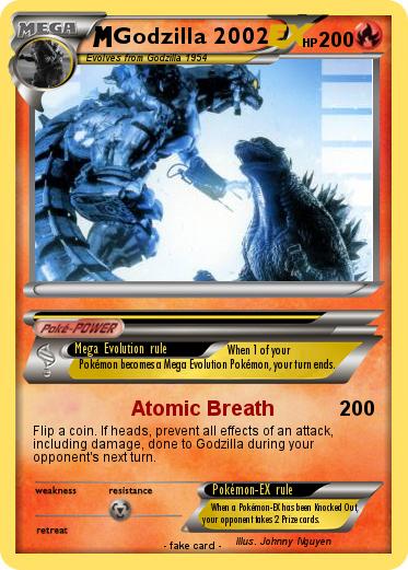 Pokemon Godzilla 2002