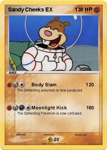 Pokemon Sandy Cheeks EX