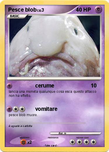 Pokemon Pesce blob