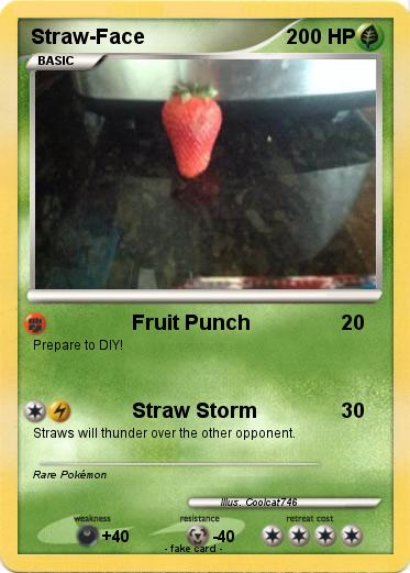 Pokemon Straw-Face