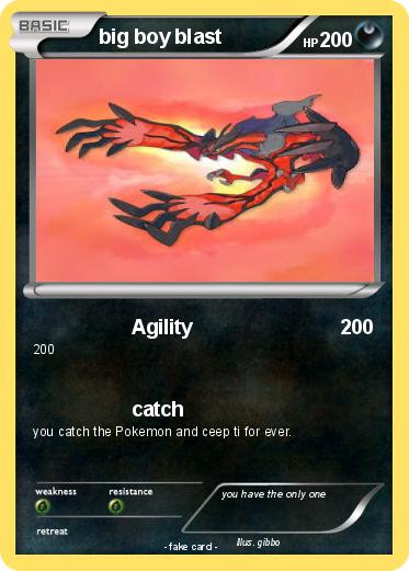 Pokemon big boy blast