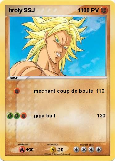 Pokemon broly SSJ                           1 