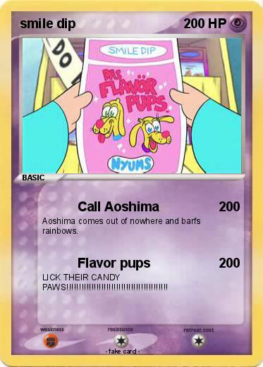 Pokemon smile dip