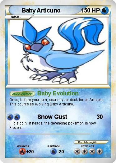 Pokemon Baby Articuno