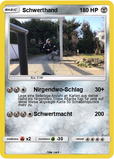 Pokemon Schwerthand