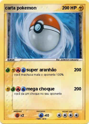 Pokemon carta pokemon
