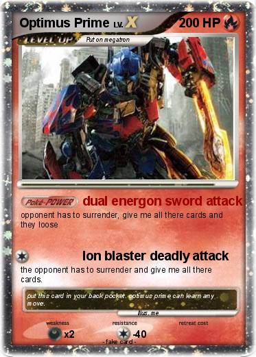Pokemon Optimus Prime