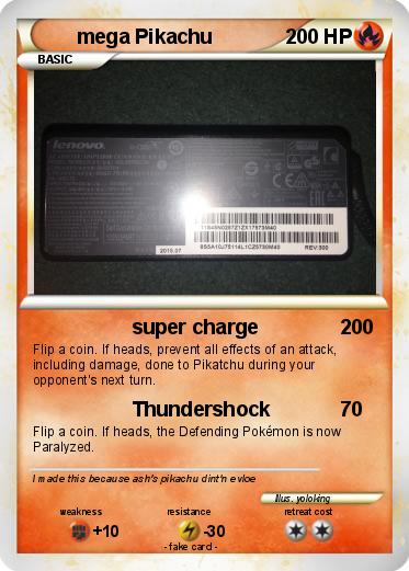 Pokemon mega Pikachu