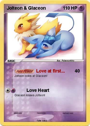 Pokemon Jolteon & Glaceon