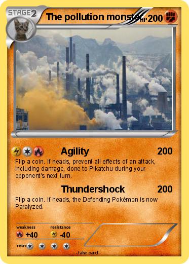 Pokemon The pollution monster