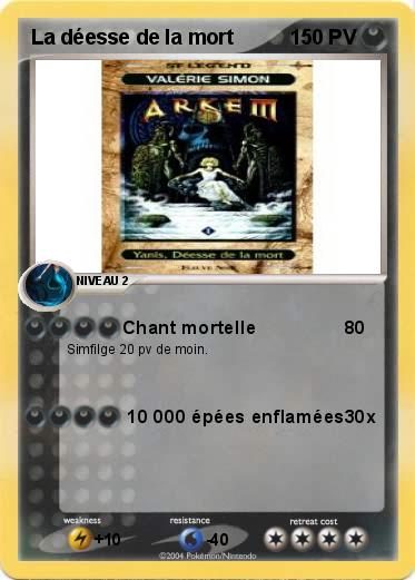 Pokemon La déesse de la mort