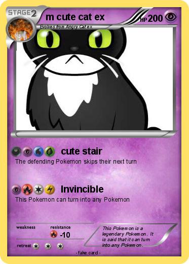 Pokemon m cute cat ex