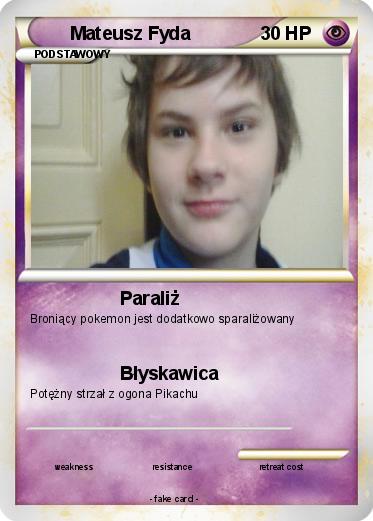 Pokemon Mateusz Fyda