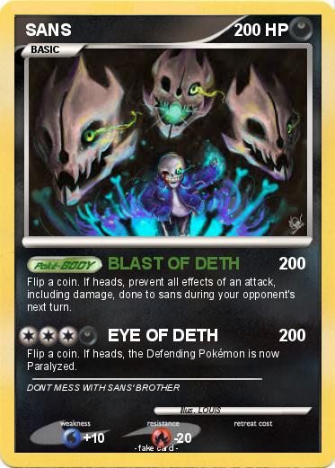 Pokemon SANS