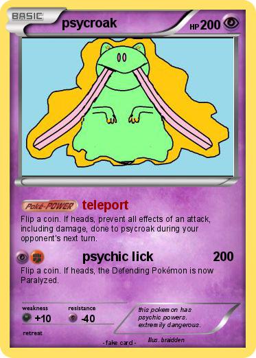Pokemon psycroak
