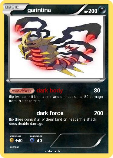 Pokemon garintina