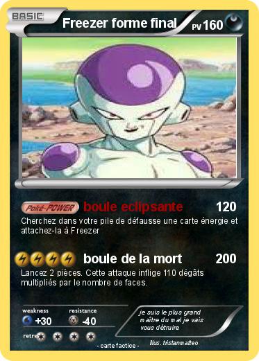 Pokemon Freezer forme final