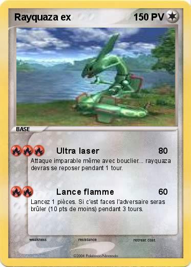 Pokemon Rayquaza ex