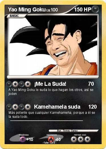 Pokemon Yao Ming Goku