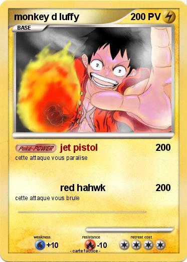 Pokemon monkey d luffy