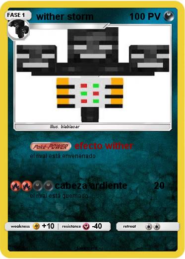 Pokemon wither storm