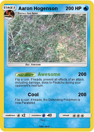Pokemon Aaron Hogenson