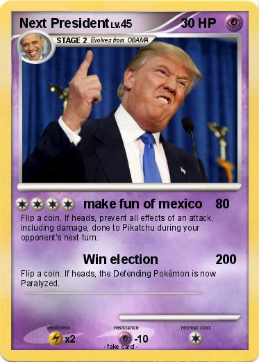 Pokemon Next President