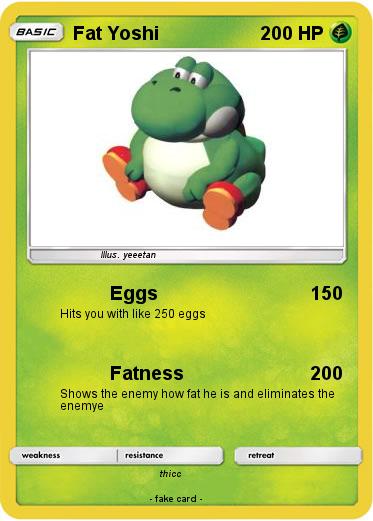 Pokemon Fat Yoshi