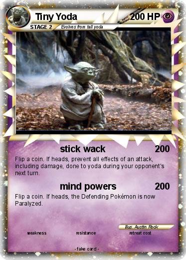 Pokemon Tiny Yoda