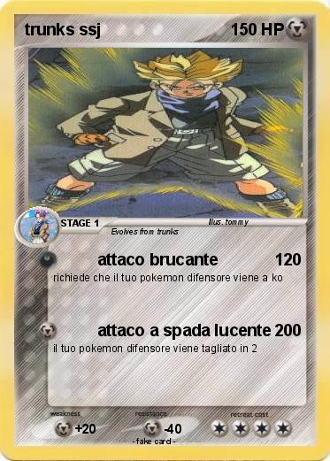 Pokemon trunks ssj