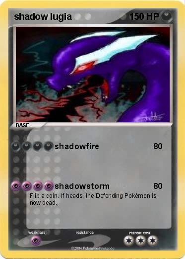 Pokemon shadow lugia
