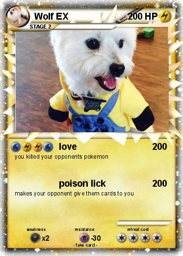 Pokemon Wolf EX