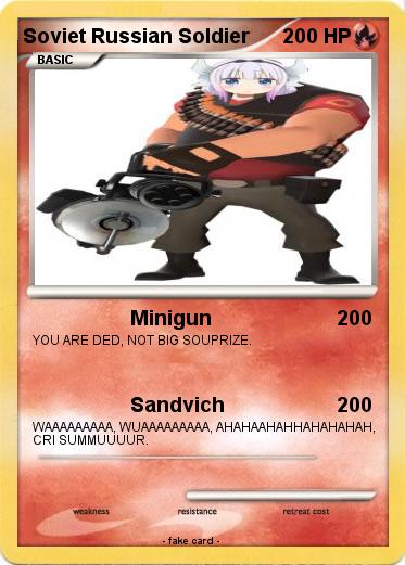 Pokemon Soviet Russian Soldier