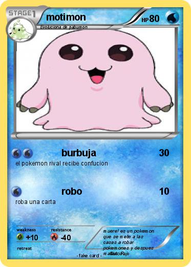 Pokemon motimon