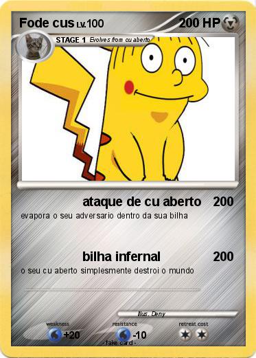 Pokemon Fode cus