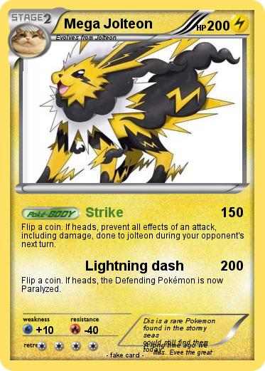 Pokemon Mega Jolteon