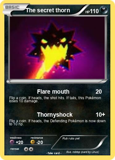 Pokemon The secret thorn
