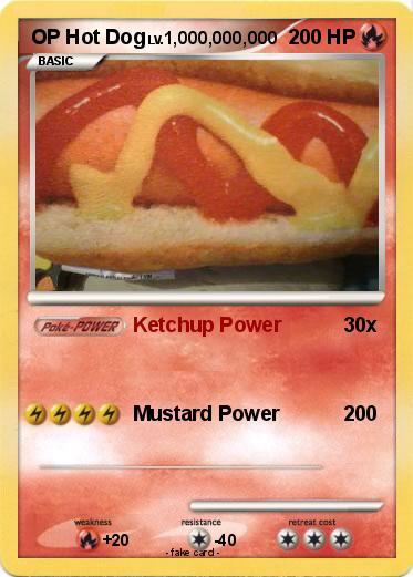 Pokemon OP Hot Dog
